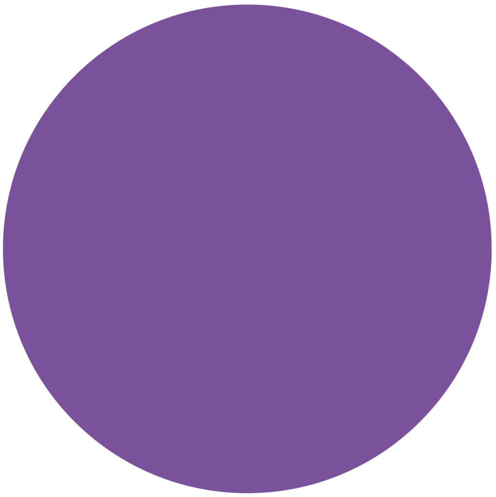 Elemento para página web. Circulo violeta